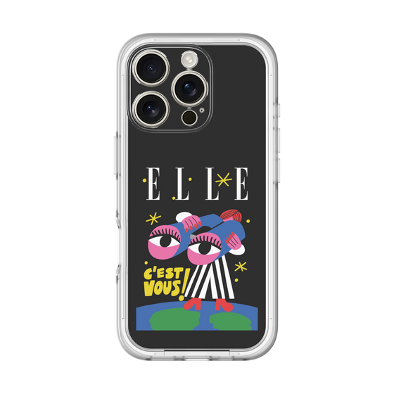 スリムプロテクションプレミアムケース［ ELLE - 80 YEARS - CACHETEJACK ］