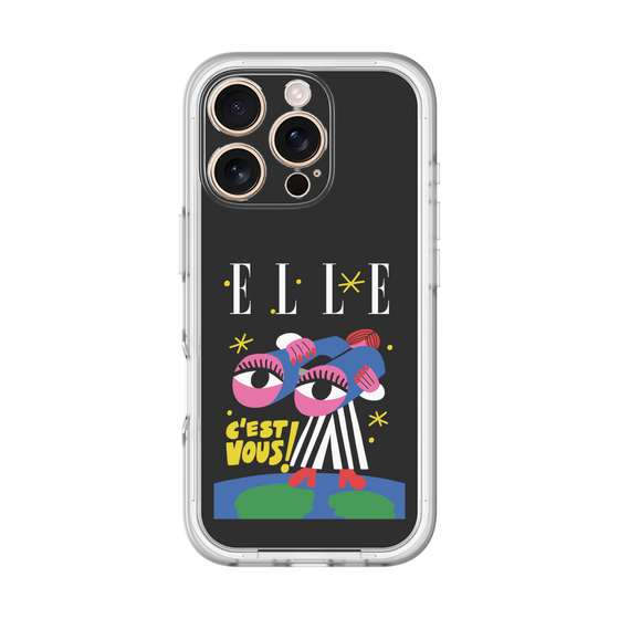 スリムプロテクションプレミアムケース［ ELLE - 80 YEARS - CACHETEJACK ］