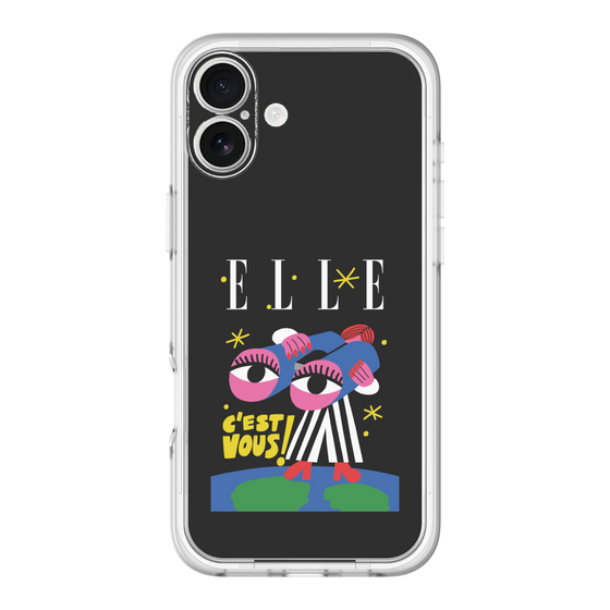 スリムプロテクションプレミアムケース［ ELLE - 80 YEARS - CACHETEJACK ］
