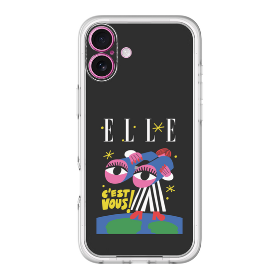 スリムプロテクションプレミアムケース［ ELLE - 80 YEARS - CACHETEJACK ］