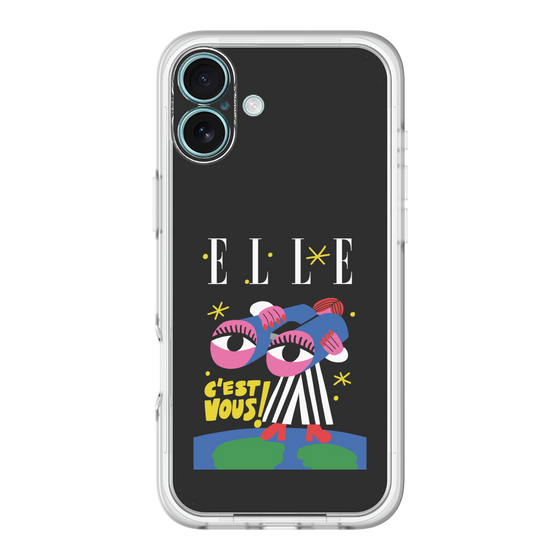 スリムプロテクションプレミアムケース［ ELLE - 80 YEARS - CACHETEJACK ］