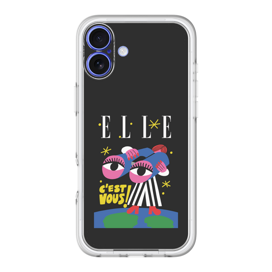 スリムプロテクションプレミアムケース［ ELLE - 80 YEARS - CACHETEJACK ］