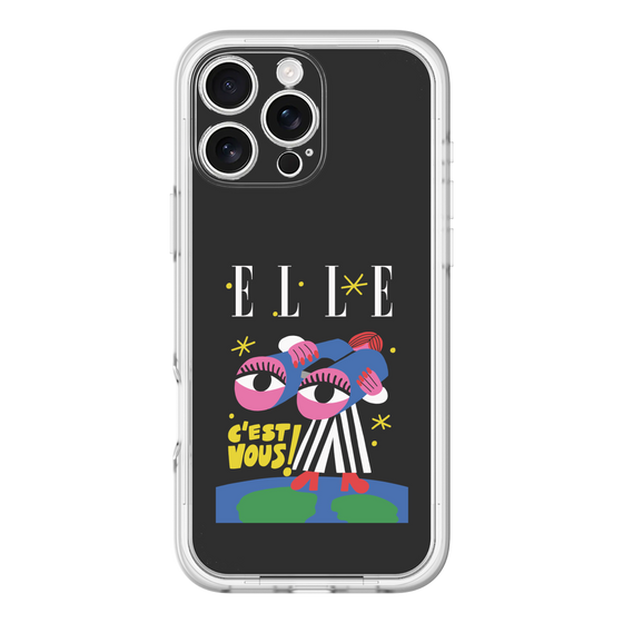 スリムプロテクションプレミアムケース［ ELLE - 80 YEARS - CACHETEJACK ］