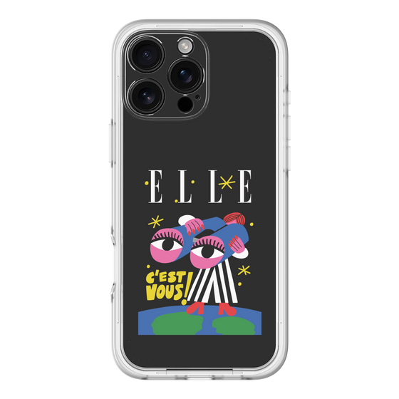スリムプロテクションプレミアムケース［ ELLE - 80 YEARS - CACHETEJACK ］
