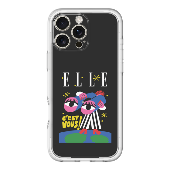 スリムプロテクションプレミアムケース［ ELLE - 80 YEARS - CACHETEJACK ］