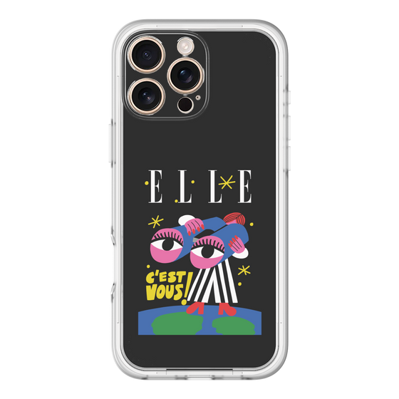 スリムプロテクションプレミアムケース［ ELLE - 80 YEARS - CACHETEJACK ］
