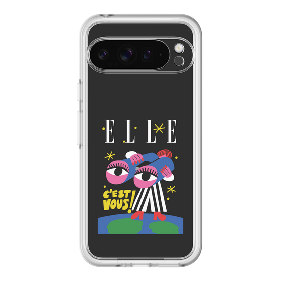 スリムプロテクションプレミアムケース［ ELLE - 80 YEARS - CACHETEJACK ］