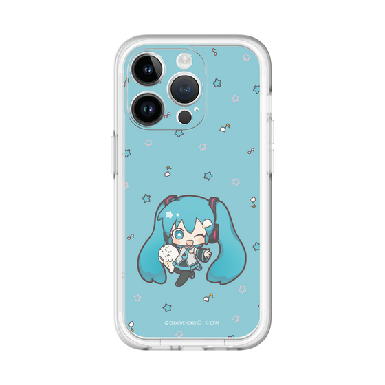 スリムプロテクションプレミアムケース［ しろたん×初音ミク - 初音ミク - しろたんと一緒 ］