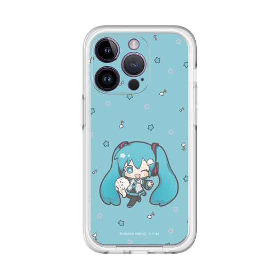 スリムプロテクションプレミアムケース［ しろたん×初音ミク - 初音ミク - しろたんと一緒 ］