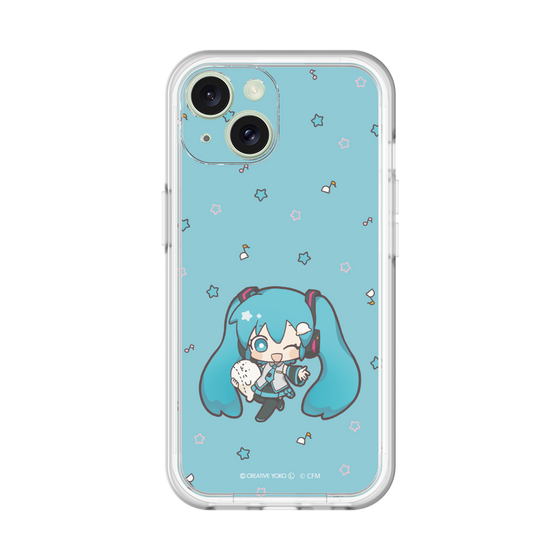 スリムプロテクションプレミアムケース［ しろたん×初音ミク - 初音ミク - しろたんと一緒 ］