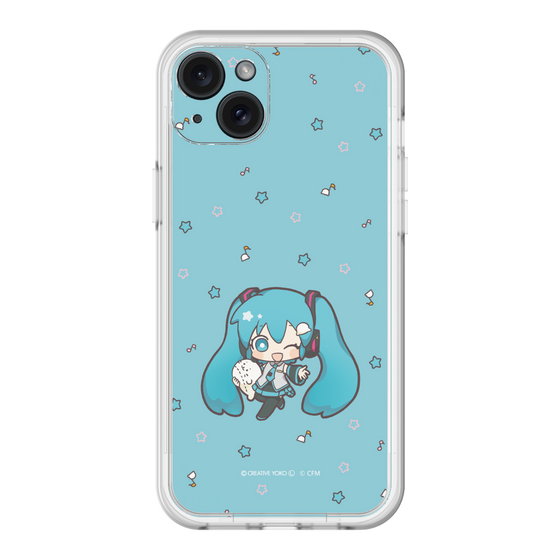 スリムプロテクションプレミアムケース［ しろたん×初音ミク - 初音ミク - しろたんと一緒 ］