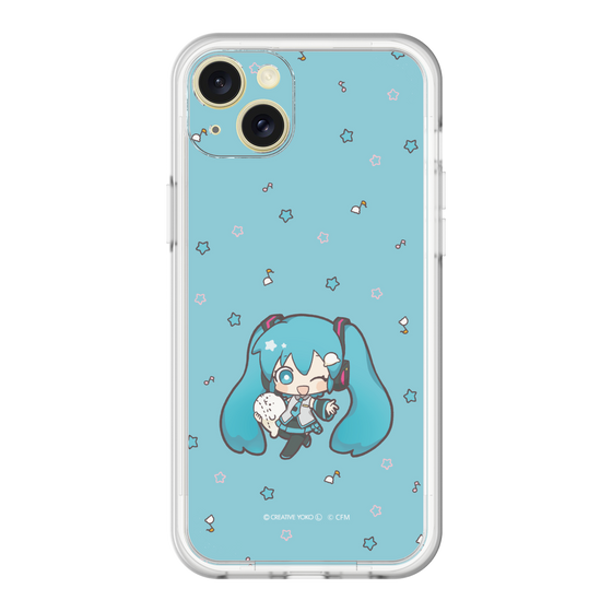 スリムプロテクションプレミアムケース［ しろたん×初音ミク - 初音ミク - しろたんと一緒 ］