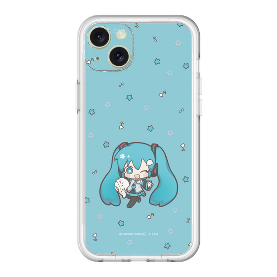 スリムプロテクションプレミアムケース［ しろたん×初音ミク - 初音ミク - しろたんと一緒 ］