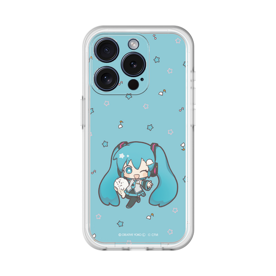 スリムプロテクションプレミアムケース［ しろたん×初音ミク - 初音ミク - しろたんと一緒 ］