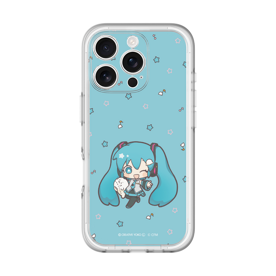 スリムプロテクションプレミアムケース［ しろたん×初音ミク - 初音ミク - しろたんと一緒 ］