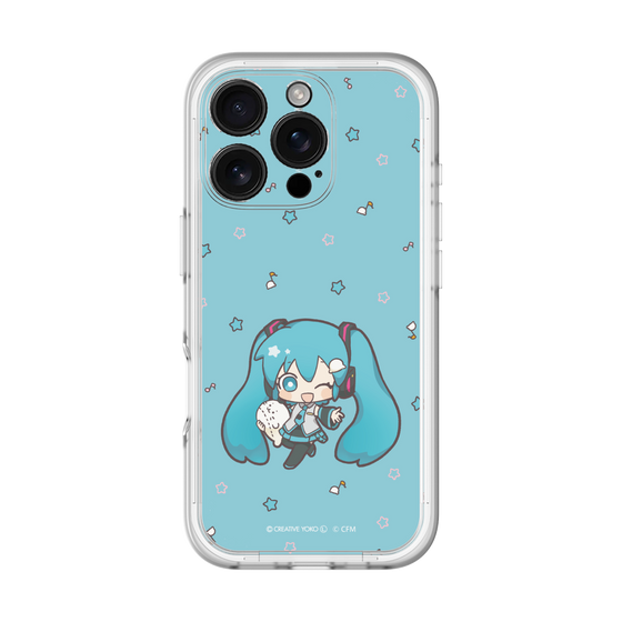 スリムプロテクションプレミアムケース［ しろたん×初音ミク - 初音ミク - しろたんと一緒 ］