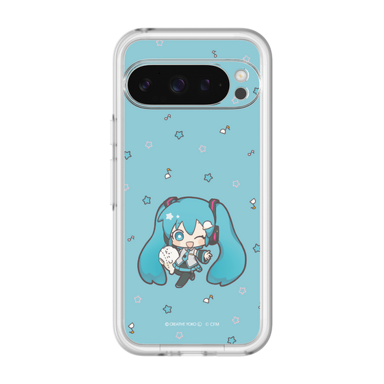 スリムプロテクションプレミアムケース［ しろたん×初音ミク - 初音ミク - しろたんと一緒 ］