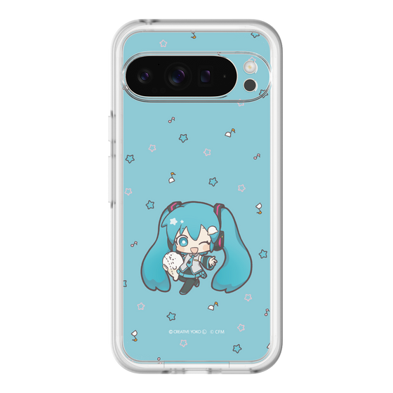 スリムプロテクションプレミアムケース［ しろたん×初音ミク - 初音ミク - しろたんと一緒 ］
