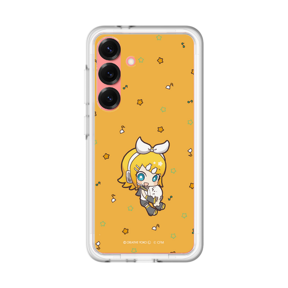 スリムプロテクションプレミアムケース［ しろたん×初音ミク - 鏡音リン - しろたんと一緒 ］