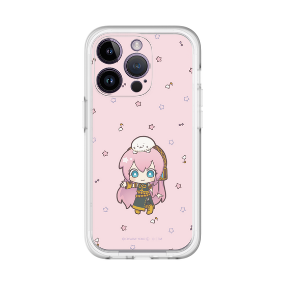 スリムプロテクションプレミアムケース［ しろたん×初音ミク - 巡音ルカ - しろたんと一緒 ］