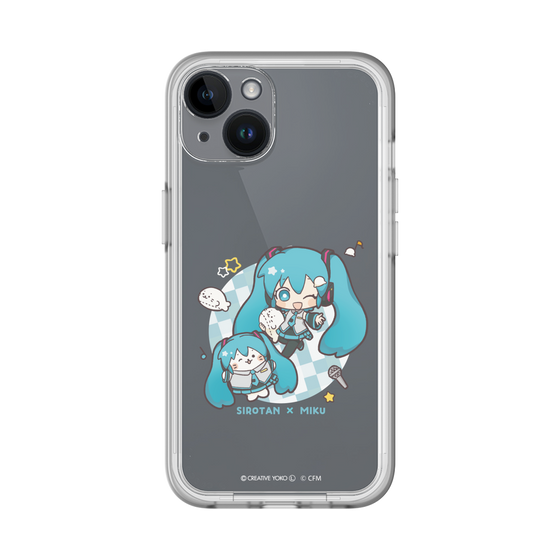 スリムプロテクションプレミアムケース［ しろたん×初音ミク - しろたん×初音ミク ］