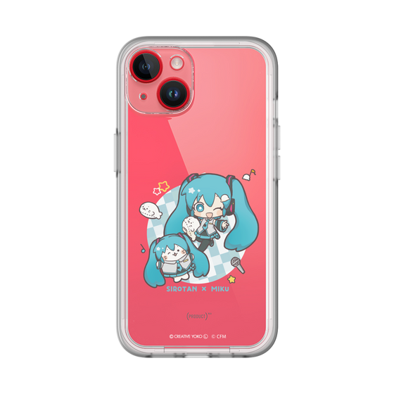 スリムプロテクションプレミアムケース［ しろたん×初音ミク - しろたん×初音ミク ］