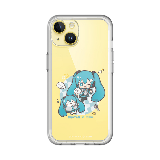 スリムプロテクションプレミアムケース［ しろたん×初音ミク - しろたん×初音ミク ］
