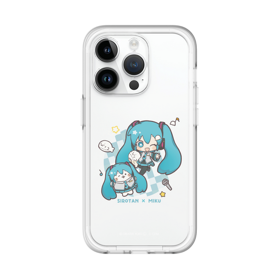 スリムプロテクションプレミアムケース［ しろたん×初音ミク - しろたん×初音ミク ］