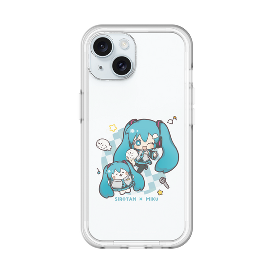 スリムプロテクションプレミアムケース［ しろたん×初音ミク - しろたん×初音ミク ］