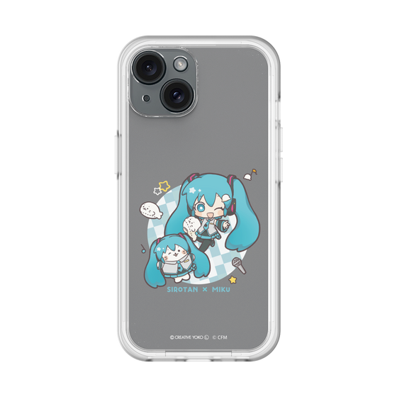 スリムプロテクションプレミアムケース［ しろたん×初音ミク - しろたん×初音ミク ］