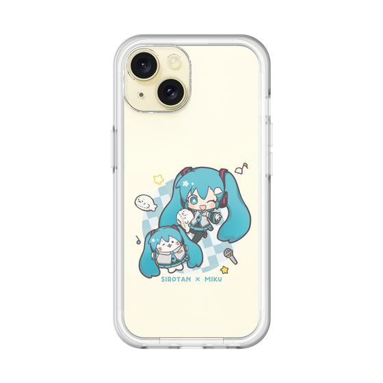 スリムプロテクションプレミアムケース［ しろたん×初音ミク - しろたん×初音ミク ］