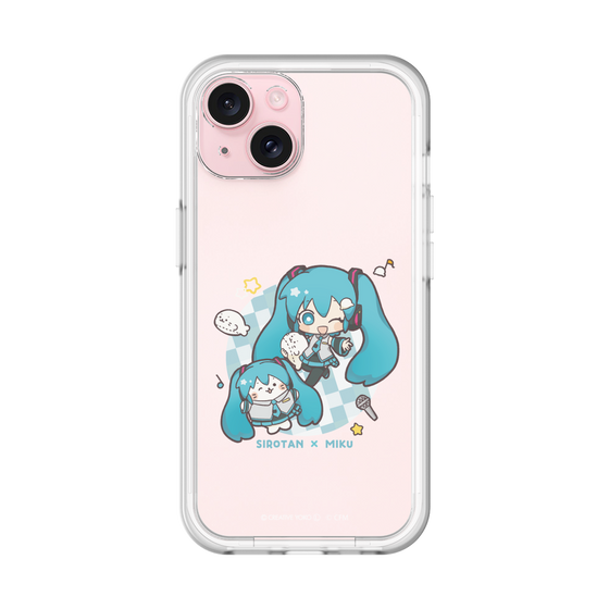 スリムプロテクションプレミアムケース［ しろたん×初音ミク - しろたん×初音ミク ］
