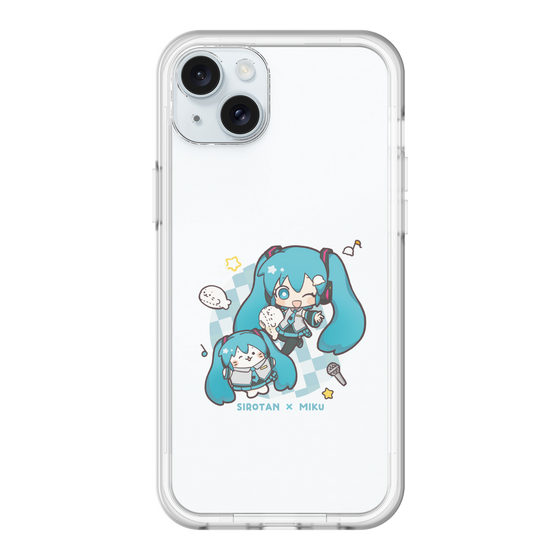 スリムプロテクションプレミアムケース［ しろたん×初音ミク - しろたん×初音ミク ］