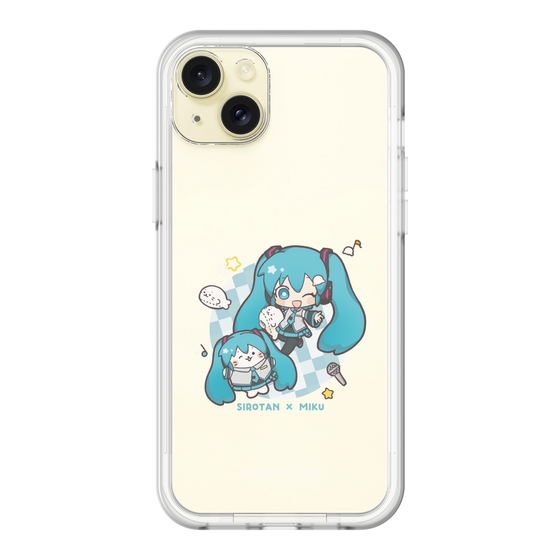スリムプロテクションプレミアムケース［ しろたん×初音ミク - しろたん×初音ミク ］