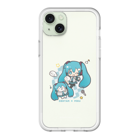 スリムプロテクションプレミアムケース［ しろたん×初音ミク - しろたん×初音ミク ］