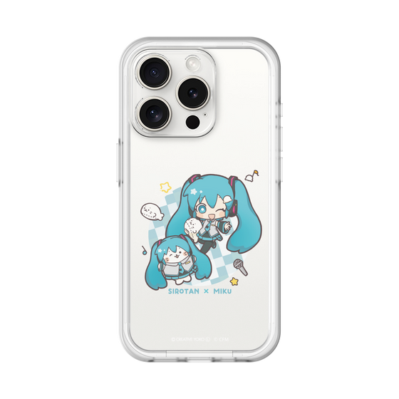 スリムプロテクションプレミアムケース［ しろたん×初音ミク - しろたん×初音ミク ］