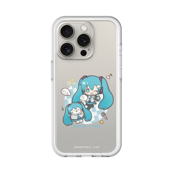 スリムプロテクションプレミアムケース［ しろたん×初音ミク - しろたん×初音ミク ］