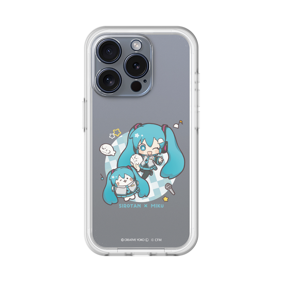 スリムプロテクションプレミアムケース［ しろたん×初音ミク - しろたん×初音ミク ］