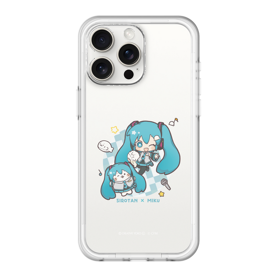 スリムプロテクションプレミアムケース［ しろたん×初音ミク - しろたん×初音ミク ］