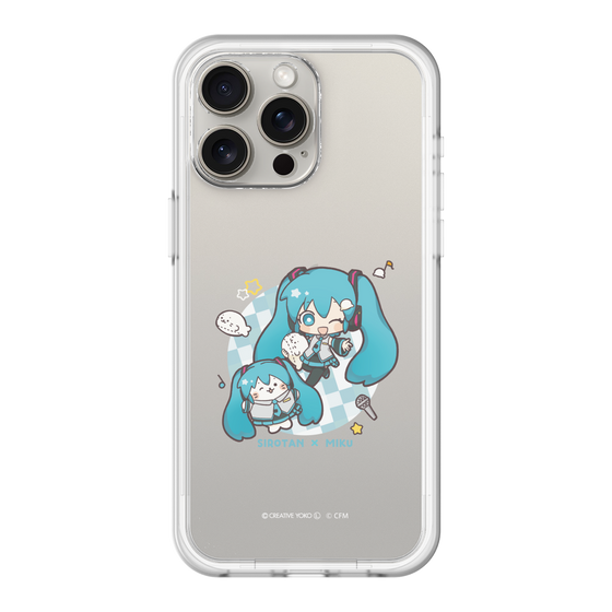 スリムプロテクションプレミアムケース［ しろたん×初音ミク - しろたん×初音ミク ］