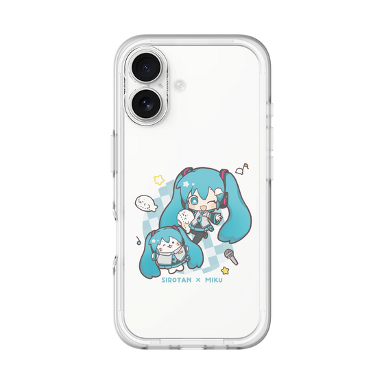 スリムプロテクションプレミアムケース［ しろたん×初音ミク - しろたん×初音ミク ］
