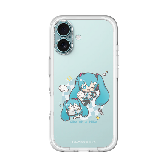 スリムプロテクションプレミアムケース［ しろたん×初音ミク - しろたん×初音ミク ］