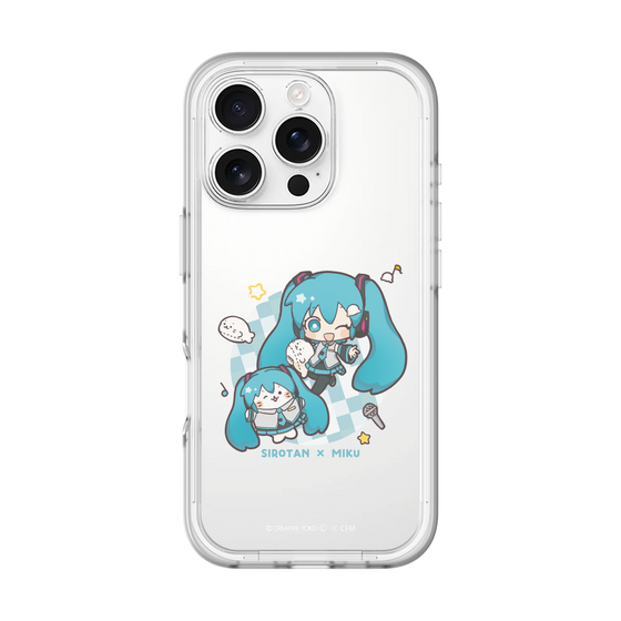 スリムプロテクションプレミアムケース［ しろたん×初音ミク - しろたん×初音ミク ］