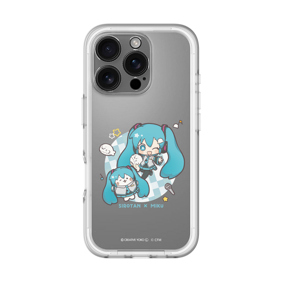スリムプロテクションプレミアムケース［ しろたん×初音ミク - しろたん×初音ミク ］
