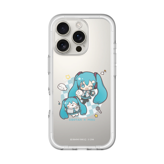 スリムプロテクションプレミアムケース［ しろたん×初音ミク - しろたん×初音ミク ］