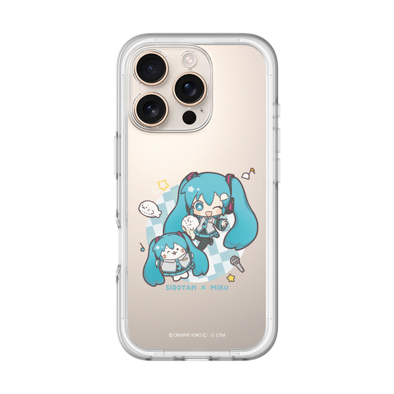 スリムプロテクションプレミアムケース［ しろたん×初音ミク - しろたん×初音ミク ］