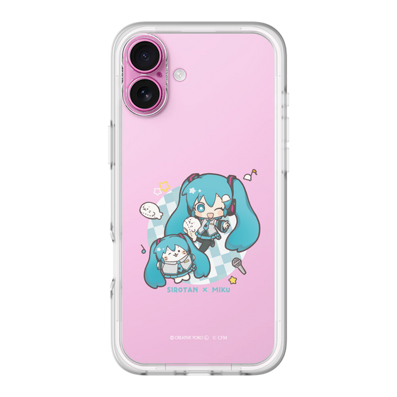 スリムプロテクションプレミアムケース［ しろたん×初音ミク - しろたん×初音ミク ］