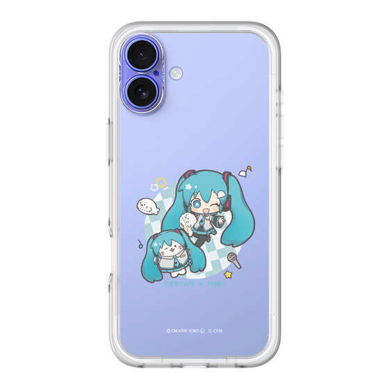 スリムプロテクションプレミアムケース［ しろたん×初音ミク - しろたん×初音ミク ］