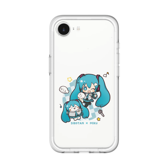 スリムプロテクションプレミアムケース［ しろたん×初音ミク - しろたん×初音ミク ］