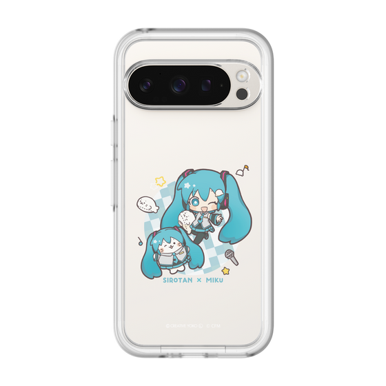 スリムプロテクションプレミアムケース［ しろたん×初音ミク - しろたん×初音ミク ］
